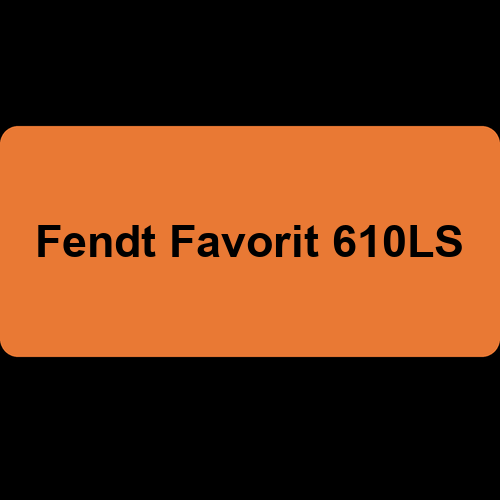 Fendt Favorit 610LS